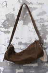 AVIVA JIFEI XUE X Tagliovivo 24 autumn and winter shoulder crossbody bucket bag craftsman AJX-BAGUETTE-ZONG brown